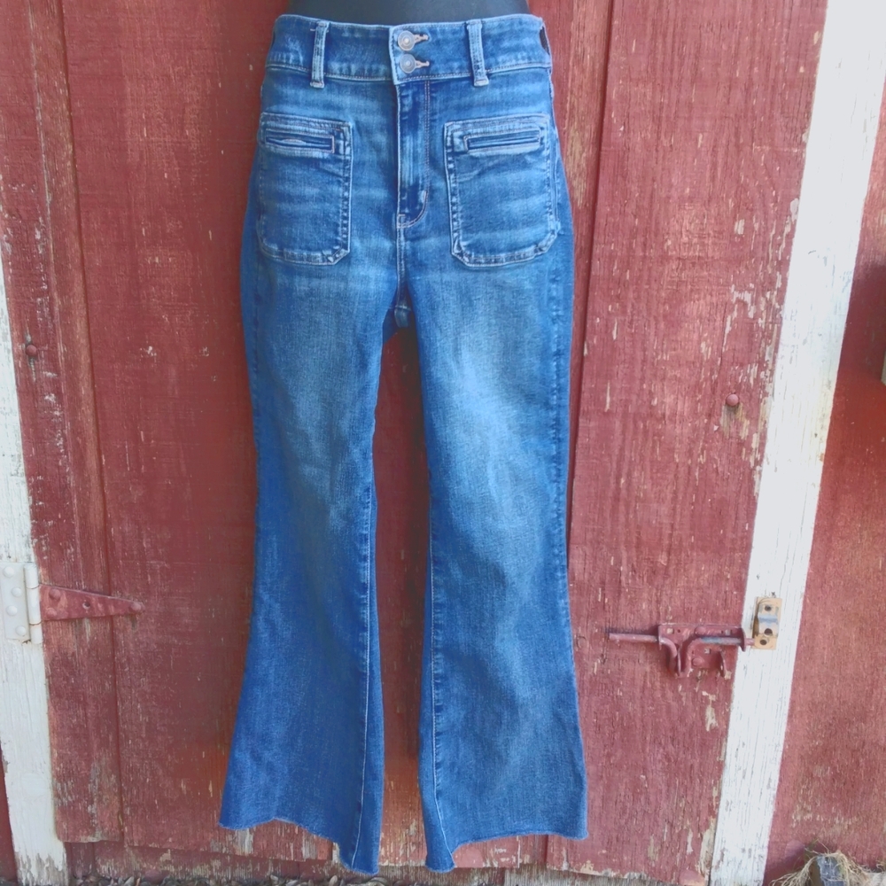 American Eagle Patch Pocket Jeans